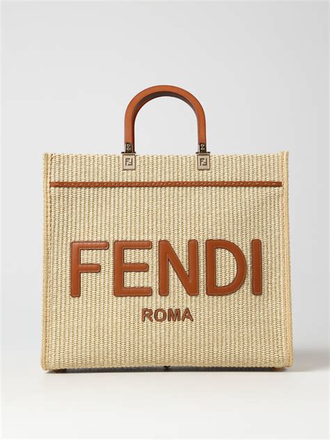 borse donna fendi cam tessuto|borse tote donna.